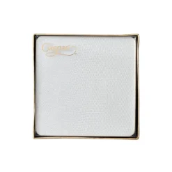 Caspari Cocktail Party|Easter|Square Lizard Coasters in Ivory - 8 Per Box