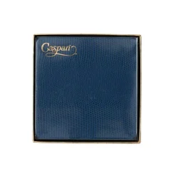 Caspari Mother'S Day|Coasters|Square Lizard Coasters in Navy - 8 Per Box