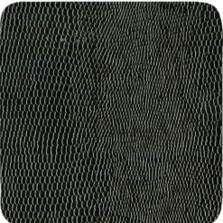 Caspari Mother'S Day|Coasters|Square Lizard Coasters in Black - 8 Per Box