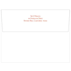 Personalization by Caspari Personalized Holiday Cards|Personalized Christmas Cards|Star and Creche Personalized Christmas Cards