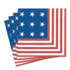 Caspari Fourth Of July|Memorial Day|Star Spangled Paper Luncheon Napkins - 20 Per Package