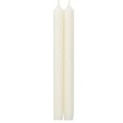 Caspari Holiday Taper Candles|Easter|Straight Taper 12" Candles in White - 2 Candles Per Package