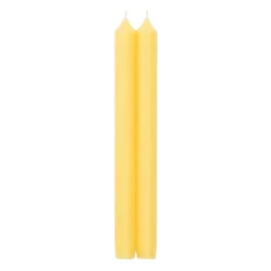Caspari Easter|Taper Candles|Straight Taper 10" Candles in Yellow - 2 Candles Per Package