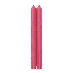 Caspari Mother'S Day|Valentine'S Day|Straight Taper 10" Candles in Fuchsia - 2 Candles Per Package, 6 Packages Included