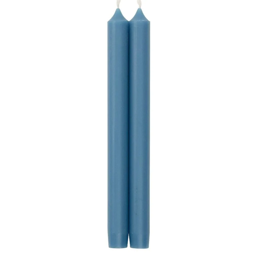 Caspari Mother'S Day|Taper Candles|Straight Taper 12" Candles in Parisian Blue - 2 Candles Per Package