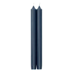 Caspari Graduation Celebration|Engagement Party|Straight Taper 10" Candles in Marine Blue - 2 Candles Per Package
