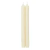 Caspari Holiday Taper Candles|Engagement Party|Straight Taper 10" Candles in Ivory - 2 Candles Per Package, 3 Packages Included