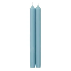 Caspari Mother'S Day|Easter|Straight Taper 10" Candles in Stone Blue - 2 Candles Per Package