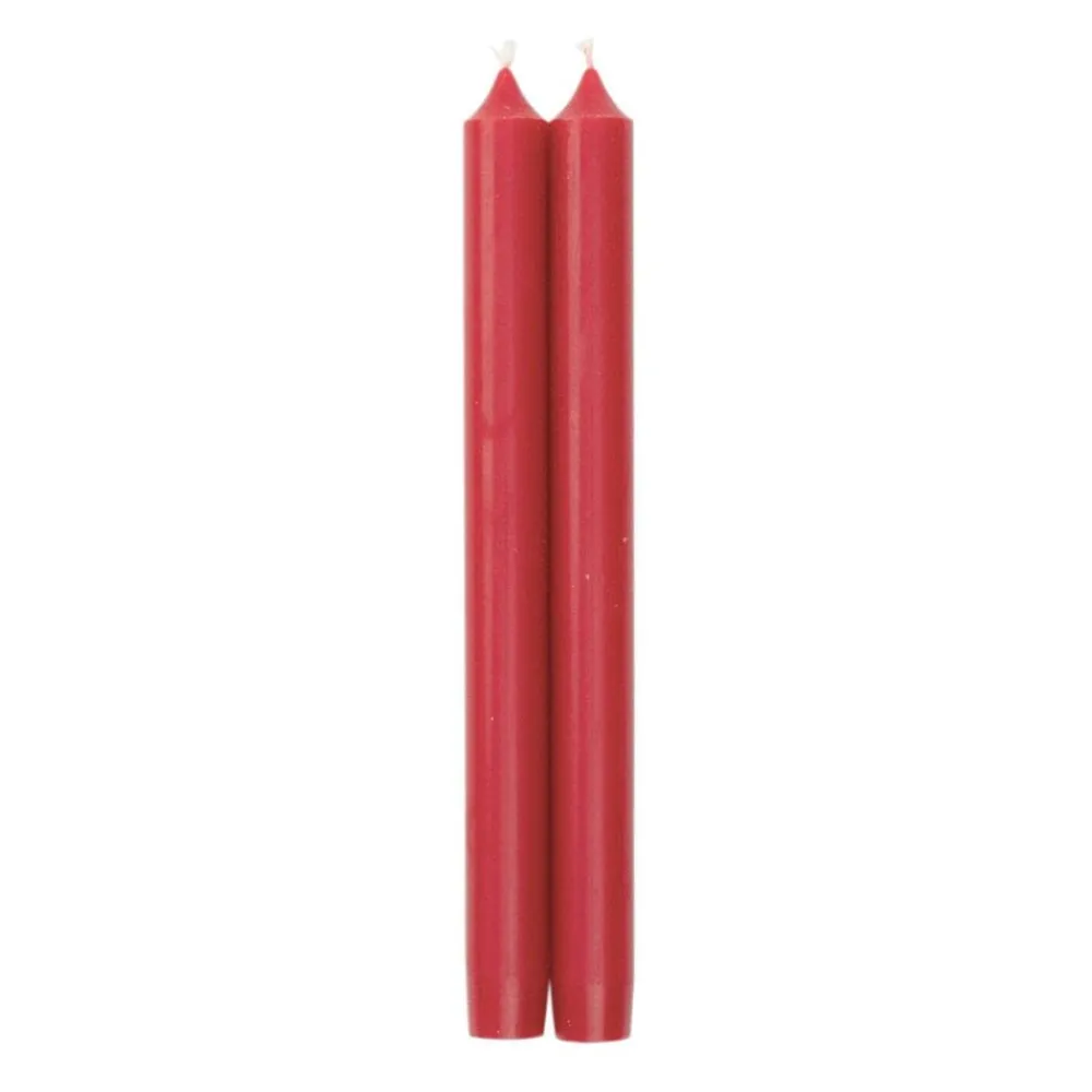 Caspari Holiday Taper Candles|Memorial Day|Straight Taper 10" Candles in Red - 4 Candles