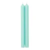 Caspari Baby Shower|Mother'S Day|Straight Taper 10" Candles in Aqua - 2 Candles Per Package, 6 Packages Included