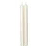 Caspari Holiday Taper Candles|Mother'S Day|Straight Taper 10" Candles in White Pearlescent - 4 Candles