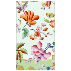 Caspari Paper Guest Towels|Summer Palace Paper Guest Towel Napkins in Celadon - 15 Per Package