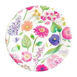 Caspari Bridal Shower|Paper Salad And Dessert Plates|Summertime Salad & Dessert Plates - 8 Per Package