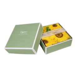 Caspari Bridal Shower|Boxed Cocktail Napkins|Sunflowers Boxed Paper Cocktail Napkins - 40 Per Box