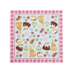 Caspari Paper Cocktail Napkins|Sweets Cocktail Napkins - includes 20 Cocktail Napkins