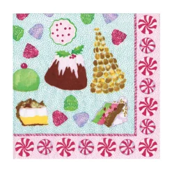 Caspari Paper Luncheon Napkins|Sweets Luncheon Napkins - includes 20 Luncheon Napkins