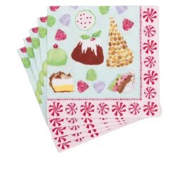 Caspari Paper Luncheon Napkins|Sweets Luncheon Napkins - includes 20 Luncheon Napkins