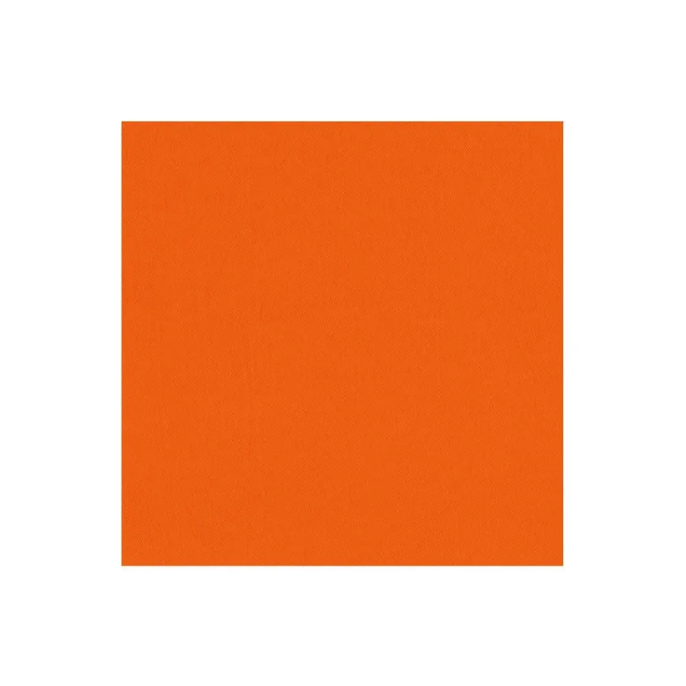 Caspari Paper Cocktail Napkins|Tangerine Paper Linen Cocktail Napkins - 15 Per Package