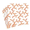 Caspari Paper Luncheon Napkins|The Coral Sea Paper Luncheon Napkins in Coral - 20 Per Package