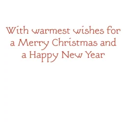 Caspari Christmas And Holiday Cards|Boxed Holiday Cards|Three Stockings Classic Boxed Christmas Cards - includes 15 cards & envelopes