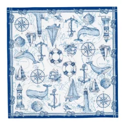 Caspari Paper Cocktail Napkins|To The Lighthouse Cocktail Napkins - 20 Per Package