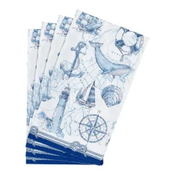 Caspari Paper Guest Towels|To The Lighthouse Guest Towel Napkins - 15 Per Package