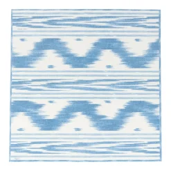 Caspari Paper Luncheon Napkins|Toile De Nantes Blue Paper Linen Luncheon Napkins - 15 Per Package