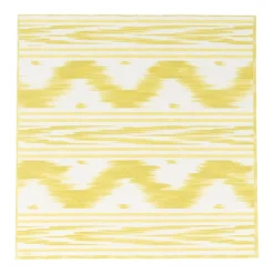 Caspari Paper Luncheon Napkins|Toile De Nantes Yellow Paper Linen Luncheon Napkins - 15 Per Package