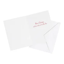 Caspari Christmas And Holiday Cards|Boxed Holiday Cards|Topiaries Boxed Christmas Cards - 15 Christmas Cards & 15 Envelopes