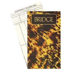 Caspari Bridge|Tortoise Bridge Score Pad - 1 Each