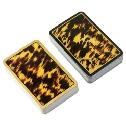 Caspari Playing Cards|Bridge|Tortoise Playing Cards - 2 Decks Included
