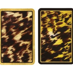 Caspari Playing Cards|Bridge|Tortoise Playing Cards - 2 Decks Included