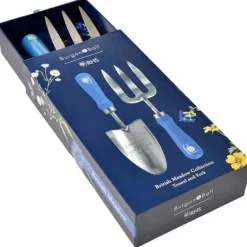 Burgon and Ball Mother'S Day|Garden Tools|Trowel and Fork Set in British Meadow - 1 each