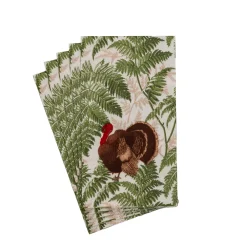 Caspari Paper Guest Towels|Turkey Among Ferns Guest Towels - includes 15 Guest Towels
