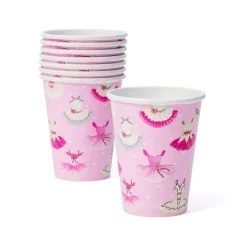 Caspari Birthday|Tutus Paper Cups - 8 Per Package