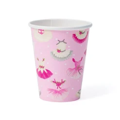 Caspari Birthday|Tutus Paper Cups - 8 Per Package