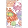 Caspari Paper Guest Towels|Under the Sea Paper Guest Towel Napkins - 15 Per Package