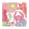 Caspari Paper Luncheon Napkins|Under the Sea Paper Luncheon Napkins - 20 Per Package