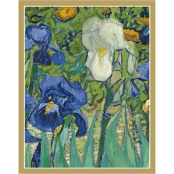 Caspari Bridge|Van Gogh Irises Bridge Tally Sheets - 12 Per Package