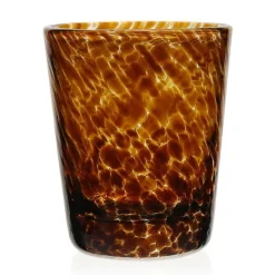 William Yeoward Glass Drinkware|Glass Drinkware|Vanessa Tumbler in Tortoise