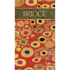 Caspari Bridge|Viennese Nouveau Bridge Score Pad - 1 Each