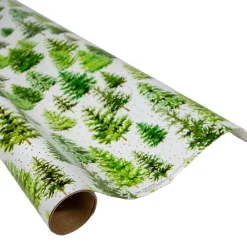 Caspari Christmas Wrapping Paper|Wrapping Paper|White Christmas Gift Wrap - One 30" X 8' Roll