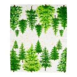 Caspari Christmas Napkins|Paper Guest Towels|White Christmas Guest Towel Napkins - 15 Per Package