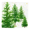 Caspari Christmas Napkins|Paper Luncheon Napkins|White Christmas Luncheon Napkins - 20 Per Package