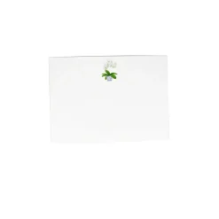 Caspari Correspondence Cards|White Orchid Correspondence Cards - 12 Card & Envelopes