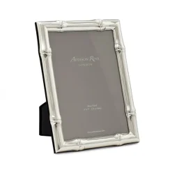 Addison Ross Pictures, Frames & Clocks|Wide Bamboo 5" x 7" Picture Frame in Silver - 1 Each