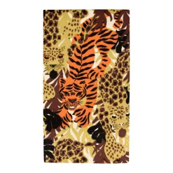 Caspari Christmas Napkins|Paper Guest Towels|Wild Cats Guest Towel Napkins - 15 Per Package
