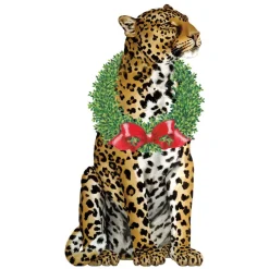 Caspari Christmas Gift Tags & Labels|Gift Tags & Enclosure Cards|Wild Christmas Gift Tags - 4 Per Package