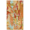 Caspari Paper Guest Towels|Willows Coral Guest Towels - includes 15 Guest Towels