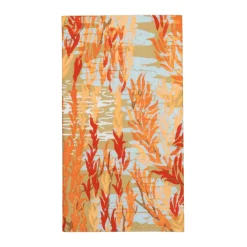 Caspari Paper Guest Towels|Willows Coral Guest Towels - includes 15 Guest Towels